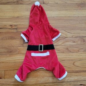 Dog Santa Outfit